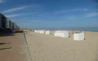 zeedijk & strand in koksijde